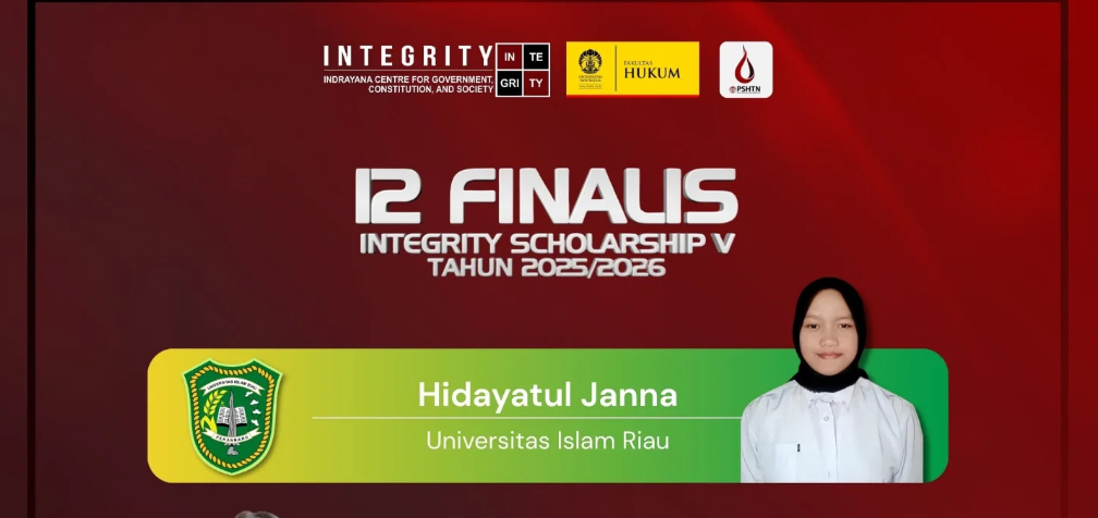 Lolos 12 Besar Dari 295 Universitas se-Indonesia dalam Integrity Scholarship ke V Debate competition di Universitas Indonesia Tingkat Nasional